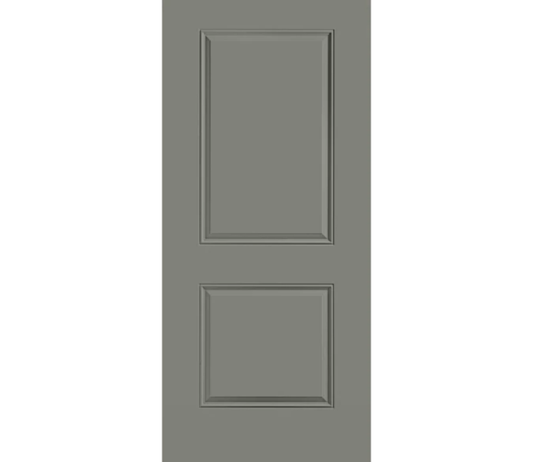 Jackson 2 Panel Square Steel Entry Door