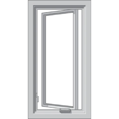 Jackson Pella Hurricane Shield Series Vinyl Casement Window